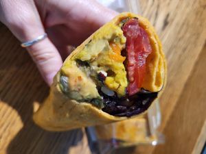 Chickpea wrap at Hitzberger - Food Station HB - Maybe closed in Zurich