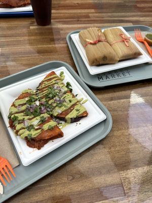   at La Vegana Mexicana in Santa Ana