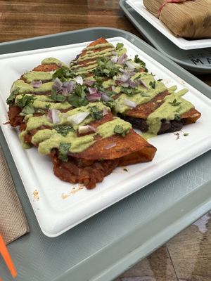   at La Vegana Mexicana in Santa Ana