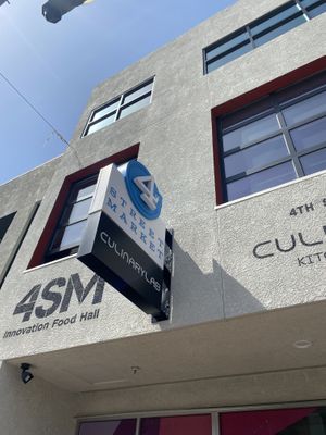 Outside of 4th Street Culinary Lab (La Vegana Mexicana Inside)  at La Vegana Mexicana in Santa Ana