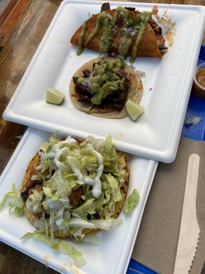   at La Vegana Mexicana in Santa Ana