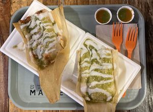 Tamales!  at La Vegana Mexicana in Santa Ana