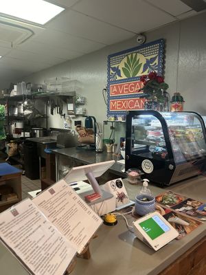 Order Counter✨  at La Vegana Mexicana in Santa Ana