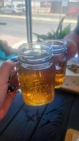 Té frío de menta at Desde la RAIZ in La Serena