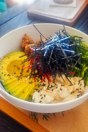 Buddha bowl kinoko at Desde la RAIZ in La Serena