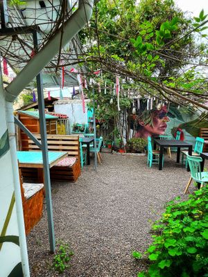 Cute courtyard  at Desde la RAIZ in La Serena