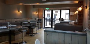 Interior at Dynamite Raw Cafe in Bury