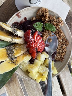 Açai bowl  at Jester in Sevilla