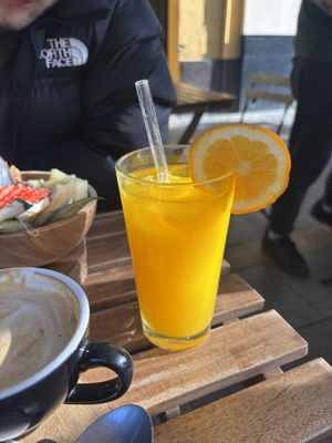 Fresh OJ  at Jester in Sevilla