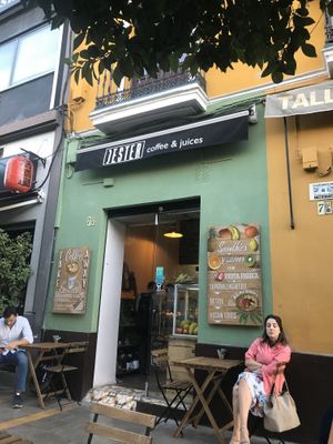 Outside seating  at Jester in Sevilla