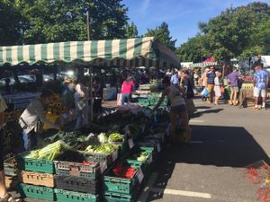 It's a fairly small market at Farmers Market - Twickenham in South West London