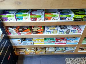 Protein bars at Body Energy Club - Davie St in Vancouver