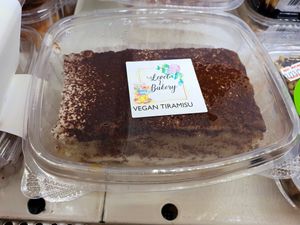 Vegan tiramisu at Body Energy Club - Davie St in Vancouver