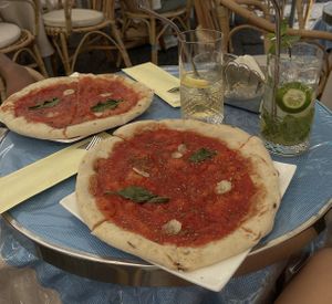   at Café Caso in Capri