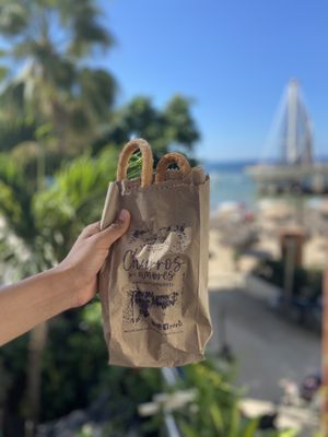Hot churros!  at La Romántica in Puerto Vallarta