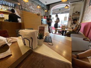 Dining area at La Romántica in Puerto Vallarta