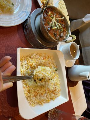 Okra curry  at Lal Qila in Munich