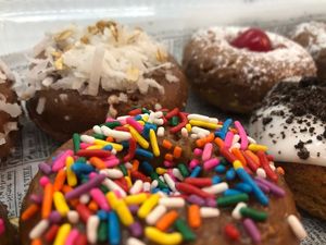 vegan Donuts at Kudough's Donuts in San Juan