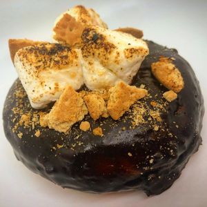 S'Mores Donut at Kudough's Donuts in San Juan