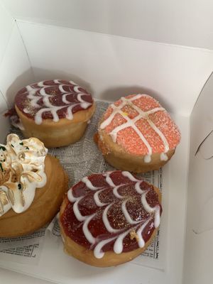 Guava cheese and key lime at Kudough's Donuts in San Juan