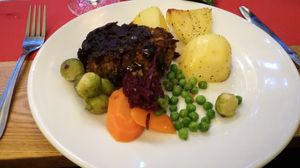 Sunday dinner at King Richard III in Leicester