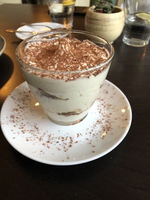 Tiramisu  at Vegessence in Belgrade