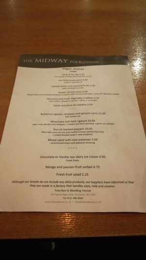 Starter at The Midway in Stockport