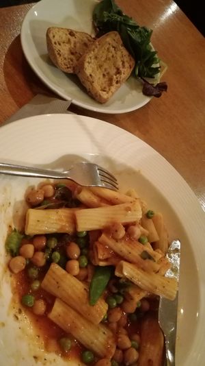 pasta 7 garlic bread at The Midway in Stockport