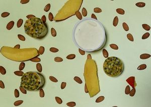 Mango-gulupa at Vogo Helados in Bogota