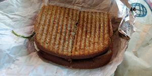 Grilled cheese at Eva B Bistro & Bar in Montreal