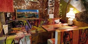 Tables at Eva B Bistro & Bar in Montreal