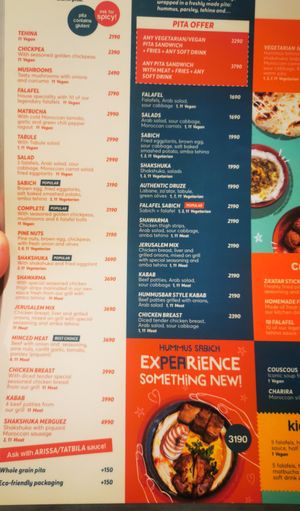  at Hummus Bar - Buda in Budapest