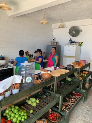 Cocina at La Casa de las Mayoras in Cancun