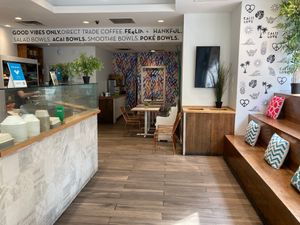 Inside at Calii Love in Toronto