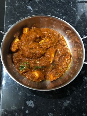 Vegan “chicken” Vindaloo (takeaway)  at Parkfield Central in Wolverhampton