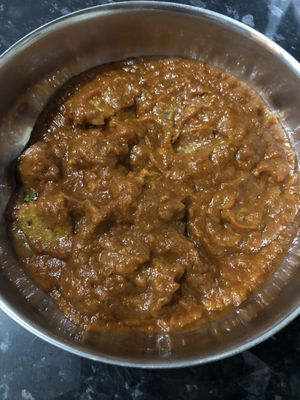 Vegan “lamb” Vindaloo (takeaway)  at Parkfield Central in Wolverhampton