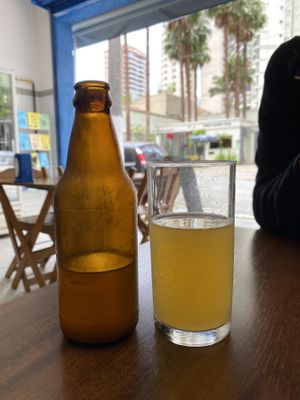 Mint Kombucha  at Karuna in Sao Paulo