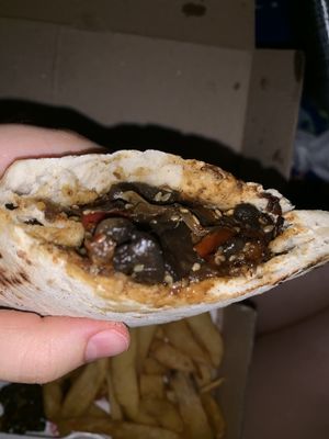 Grilled vegetable sandwich at Hells Truck - Food Truck in Rosario