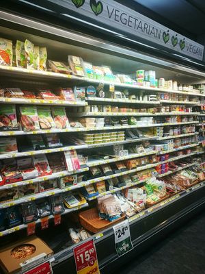 So much vegan food at The Good Grocer in Leederville