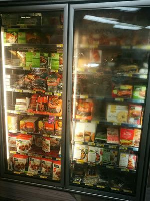 One of two vegan freezers at The Good Grocer in Leederville