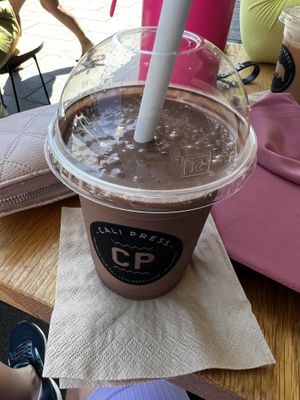 Chocolate haze smoothie  at Cali Press in Coogee