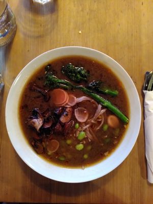 The ramen at The Glad Cafe in Glasgow