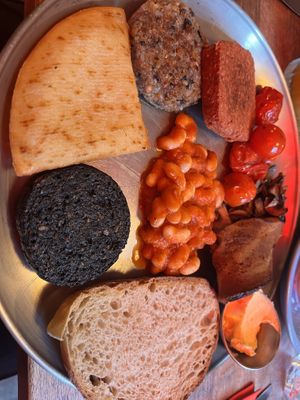   at The Glad Cafe in Glasgow