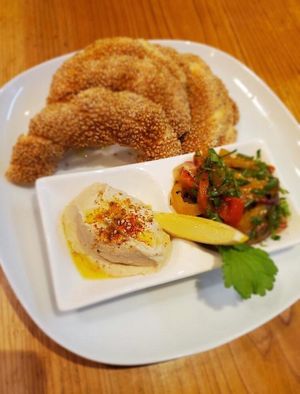 TOAST at Falafel Sababa in Osaka