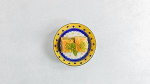 Baklava  at Falafel Sababa in Osaka