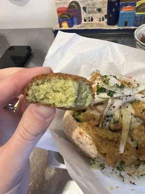   at Falafel Sababa in Osaka