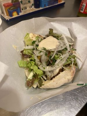   at Falafel Sababa in Osaka