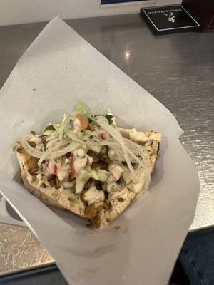   at Falafel Sababa in Osaka