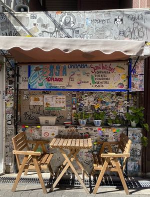 Outside   at Falafel Sababa in Osaka