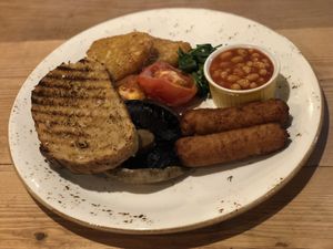Vegan Breakfast at Everybodys in Guiseley